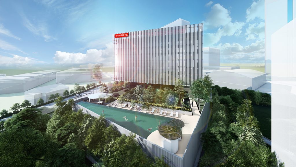 The Standard, Singapore rendering