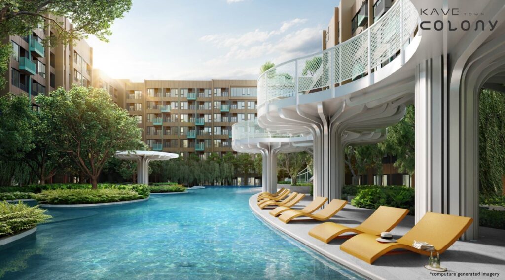 พรีวิว Kave Town Colony คอนโดใหม่ข้าง ม.กรุงเทพ เริ่ม 1.39 ล้าน