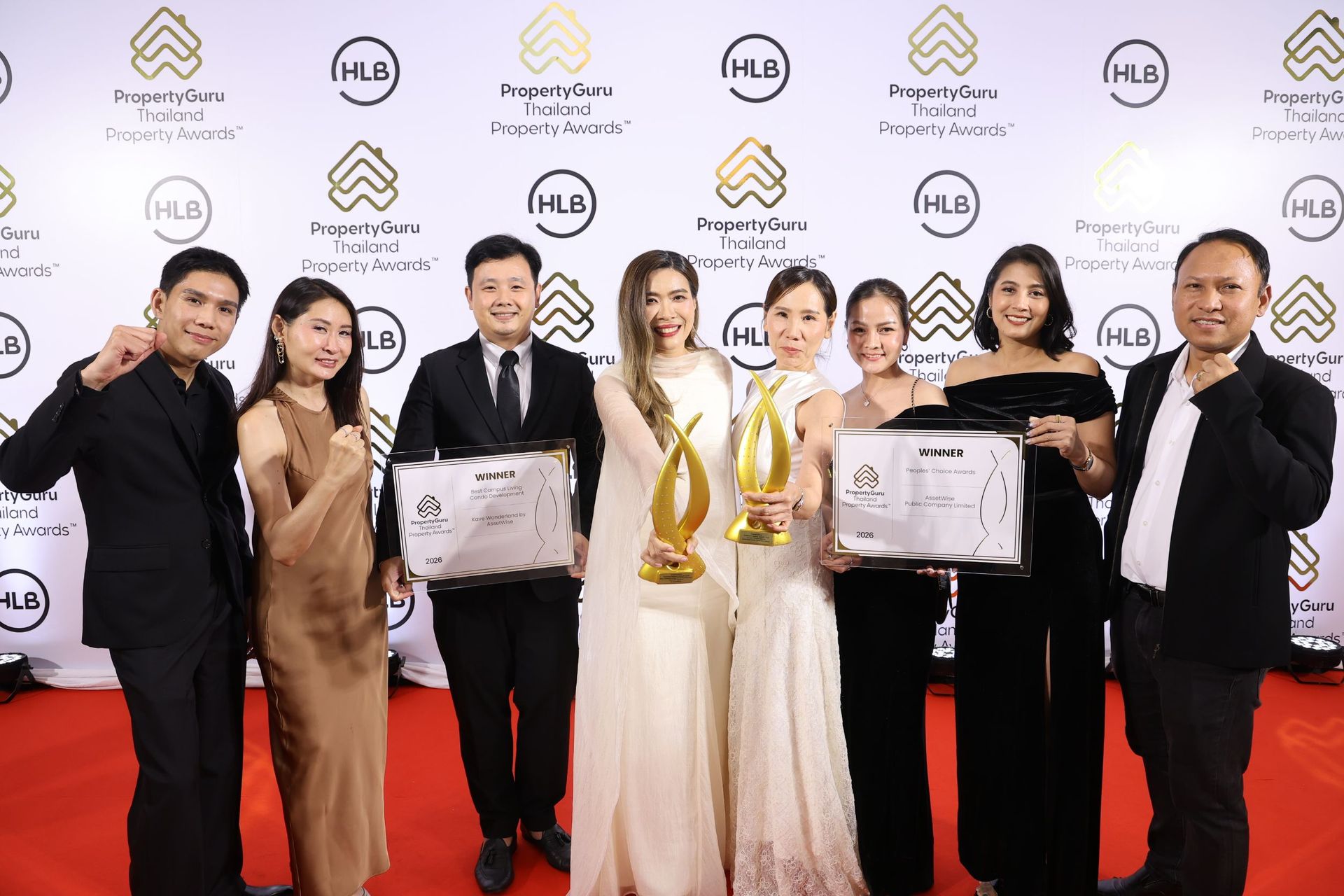AssetWise ขอฝากข่าว: คว้า 2 รางวัล จากเวที PropertyGuru Thailand Property Awards 2026 Best Campus Living Condo และแบรนด์อสังหาฯ ที่ครองใจลูกค้าและนักลงทุน - 01.AssetWise คว้า 2 รางวัล จากเวที PropertyGuru Thailand Property Awar