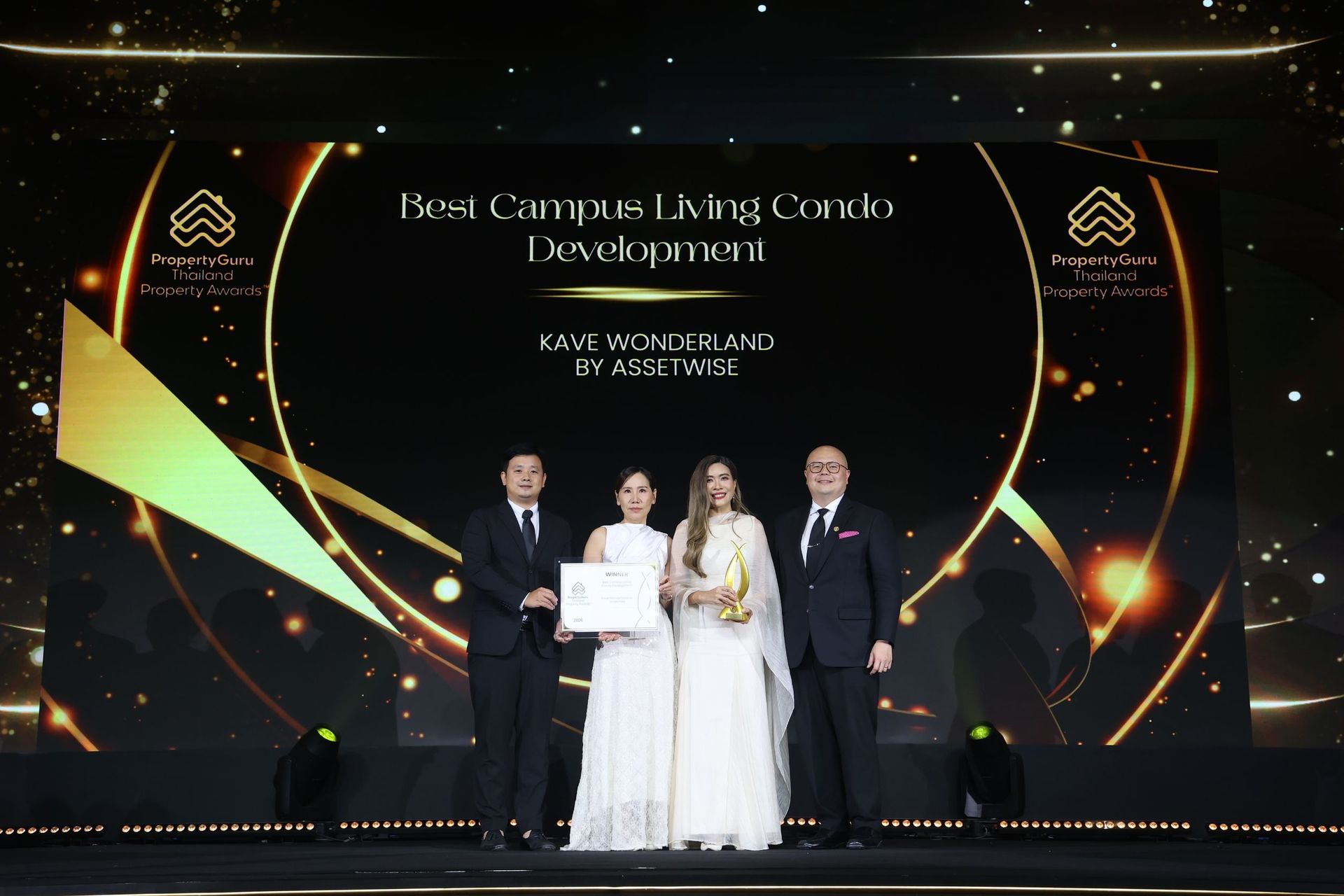 AssetWise คว้า 2 รางวัล จากเวที PropertyGuru Thailand Property Awards 2026 Best Campus Living Condo และแบรนด์อสังหาฯ ที่ครองใจลูกค้าและนักลงทุน - 02.AssetWise คว้า 2 รางวัล จากเวที PropertyGuru Thailand Property Awar
