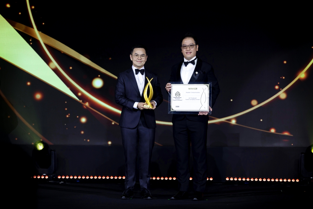 จากบางกอกพีอาร์ -- เอพี ไทยแลนด์ คว้า 14 รางวัลสูงสุดและมากที่สุดจาก PropertyGuru Thailand Property Awards 2026 พร้อมไฮไลต์สำคัญ นายรัชต์ชยุตม์ นันทโชติโสภณ ประธานฝ่ายบริหาร รับรางวัล Changemaker Award คนแรกในไทย - 4 AP Property GURU