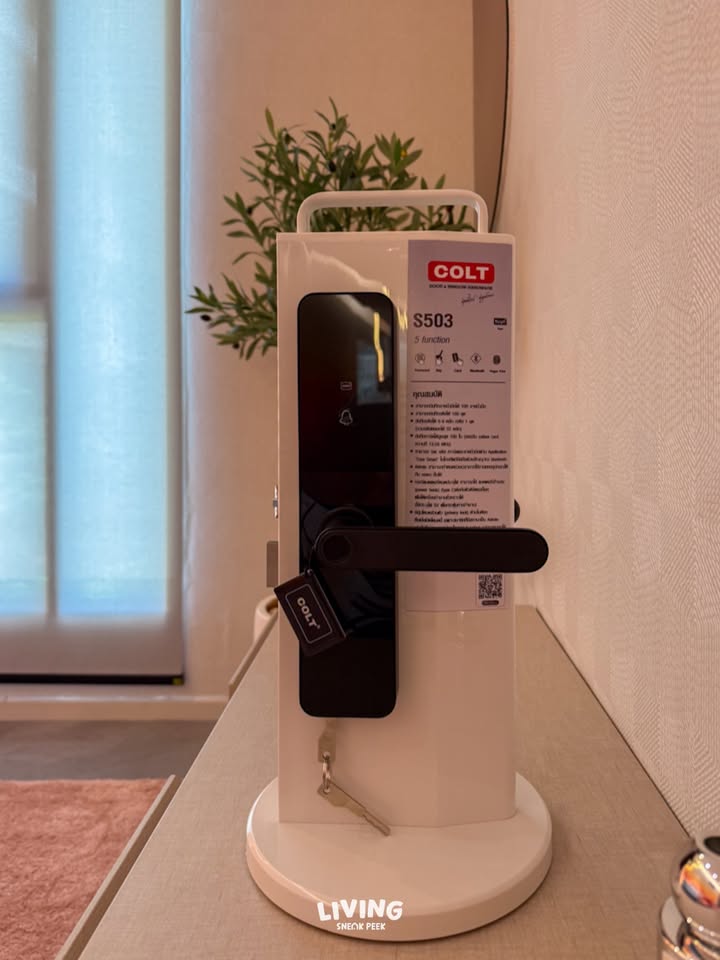 KAVE Bloom Kaset - โครงการมี Digital Door Lock มาให้ด้วยครับ
