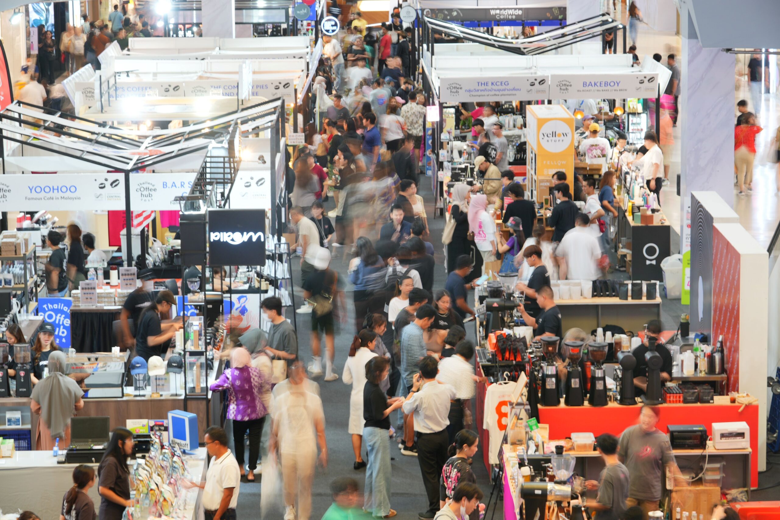 Thailand Coffee Hub 2026 – บรรยากาศงานเทศกาลกาแฟ