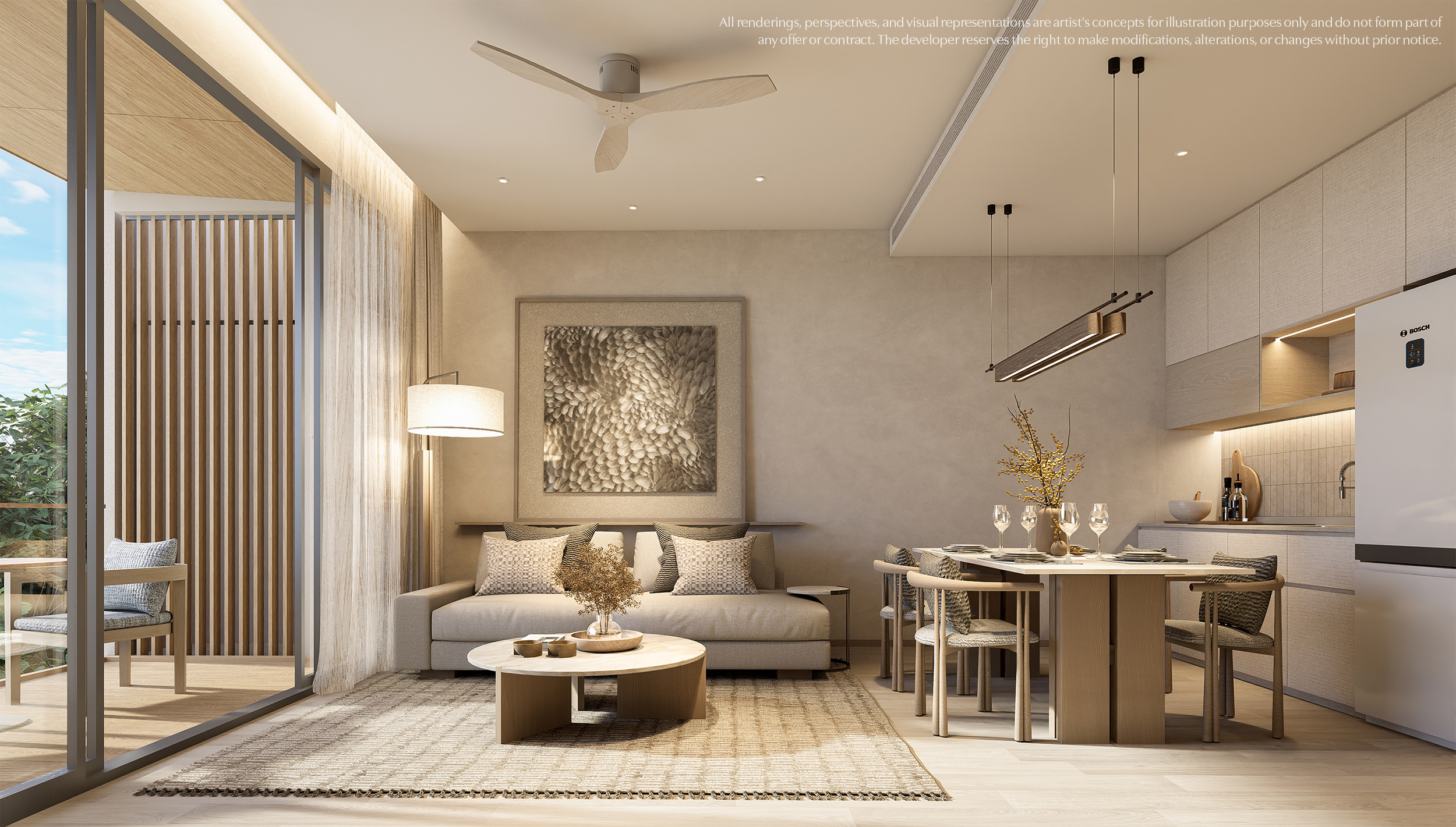 ห้องชุดพักอาศัย 1 Bedroom โครงการ PURITA Phuket Bangtao