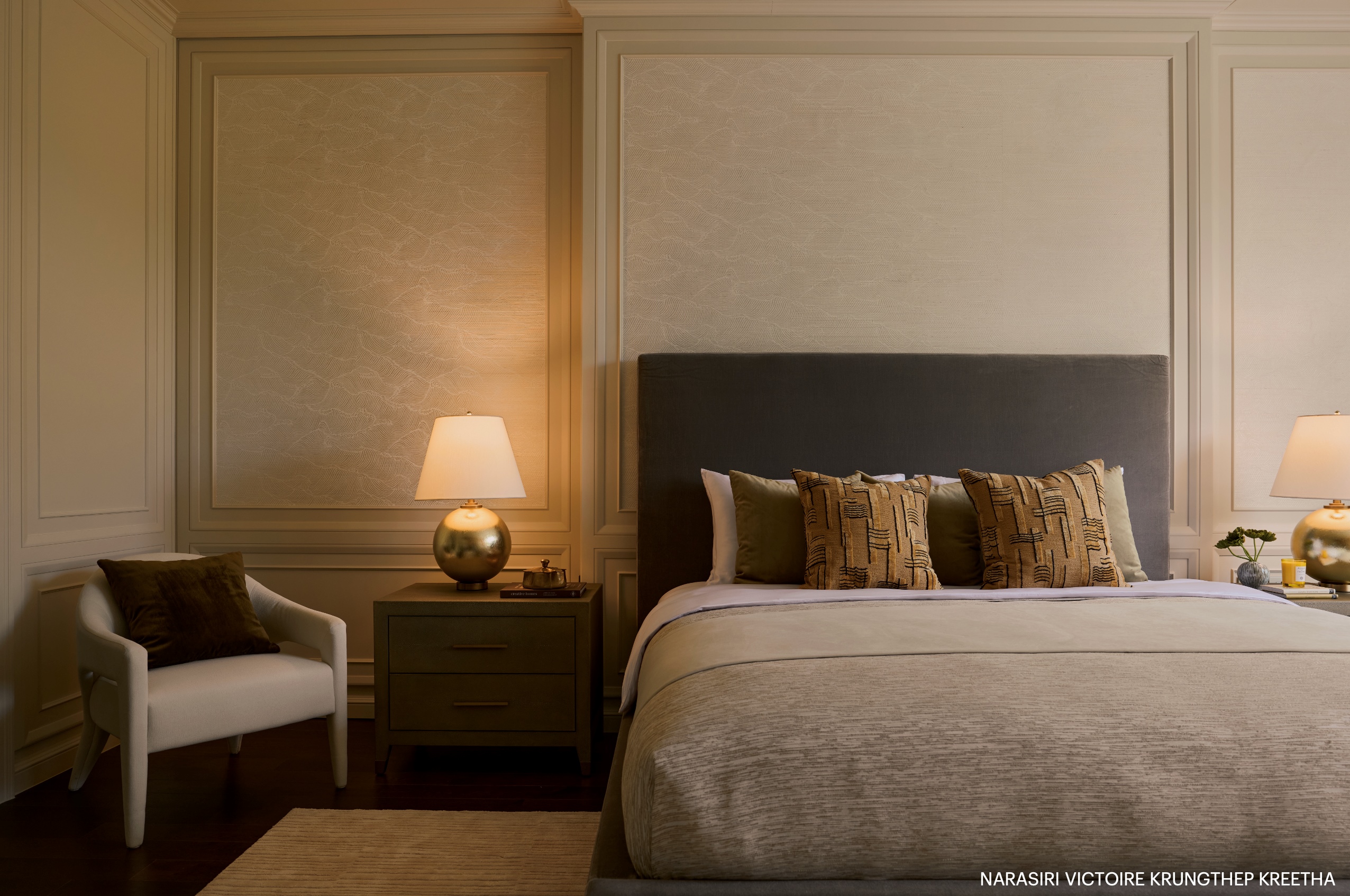 มุมห้องแต่งตัวและห้องน้ำระดับ Ultra-Luxury