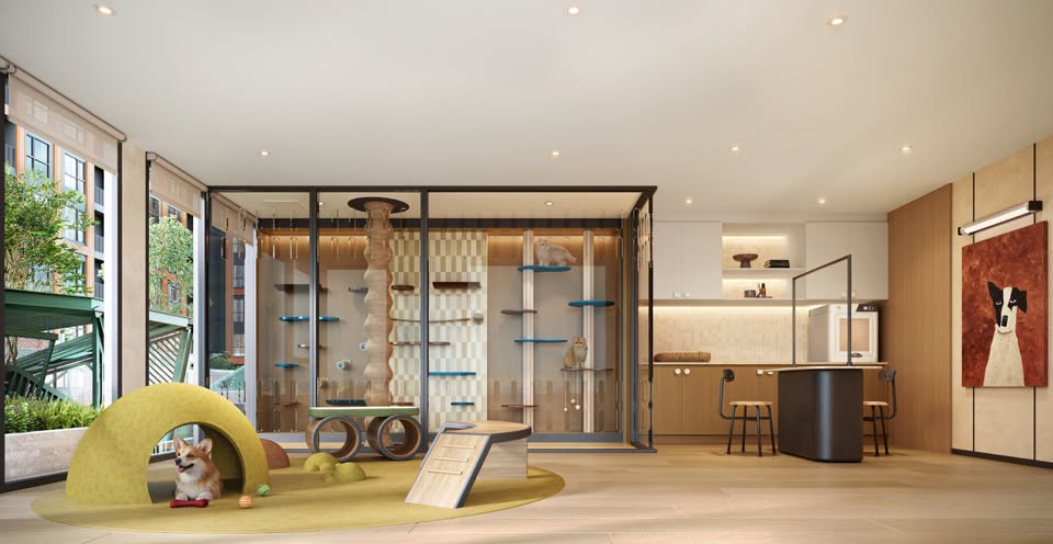Pet Space ในอาคารแยกน้องหมาน้องแมว