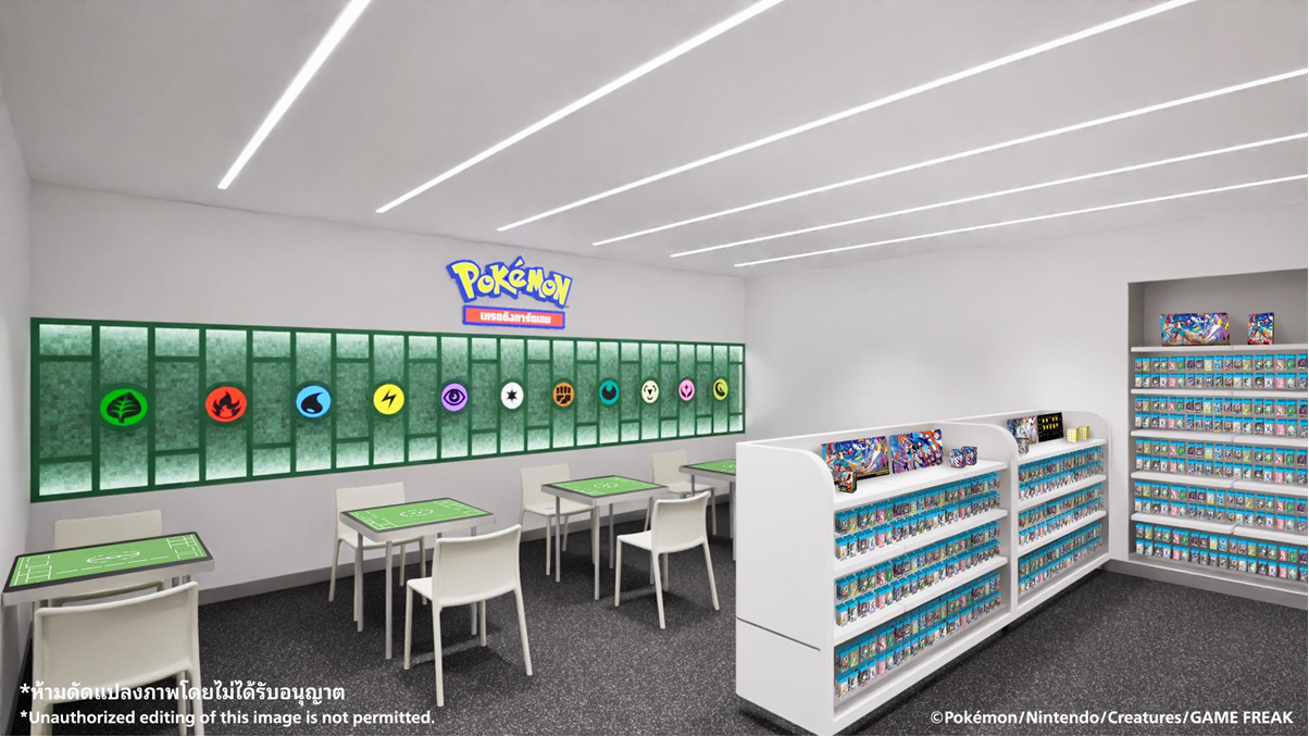 Pokémon Trading Card Game Area โซนการ์ดเกมในร้าน