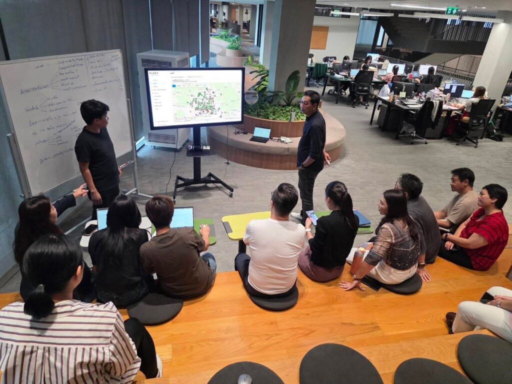 แสนสิริ Dashboard เช็คความเสี่ยงน้ำท่วม Real Time