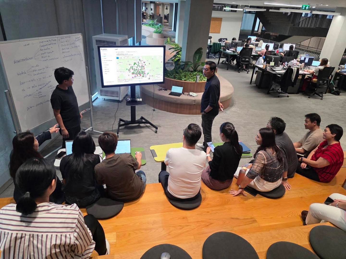 แสนสิริ Dashboard เช็คความเสี่ยงน้ำท่วม Real Time