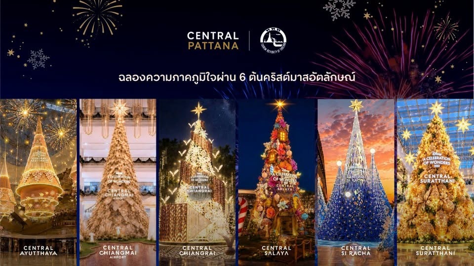 เห็นต้นคริสมาสต์แล้วกรี๊ดดเลยยย