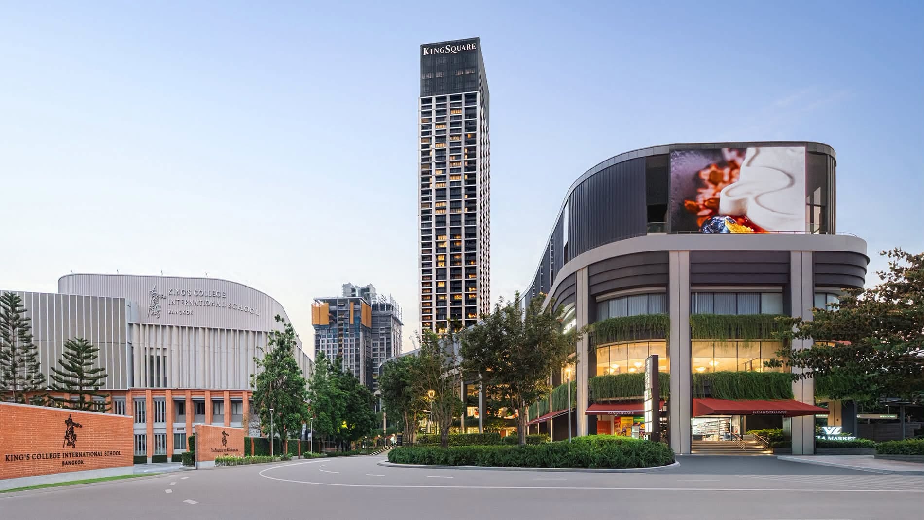 KingsQuare Residence คอนโดติดโรงเรียนนานาชาติ
